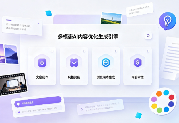 榆次市AI智能内容优化创新 多模态生成技术丰富数字内容创作生态