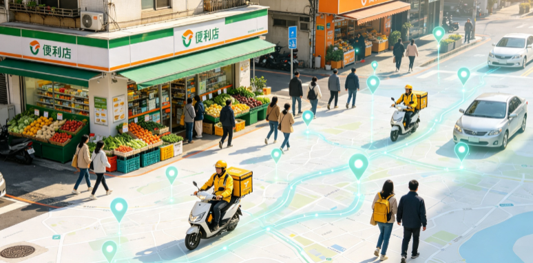 榆次市渗透衣食住行，GEO 地理空间技术重塑大众日常消费服务场景